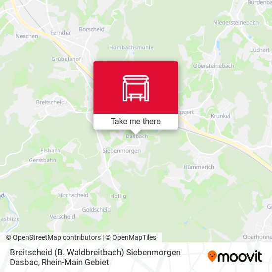 Breitscheid (B. Waldbreitbach) Siebenmorgen Dasbac map