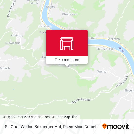 St. Goar Werlau Boxberger Hof map