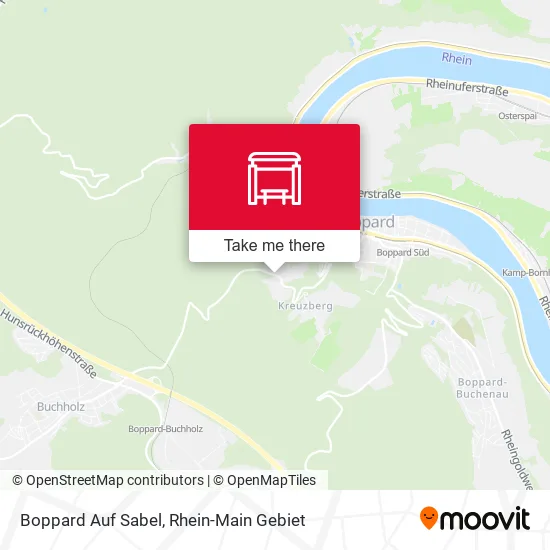Карта Boppard Auf Sabel