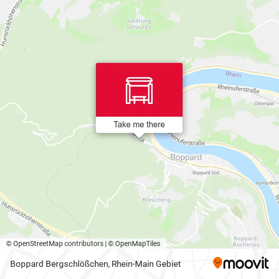 Карта Boppard Bergschlößchen