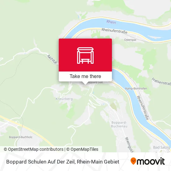 Карта Boppard Schulen Auf Der Zeil
