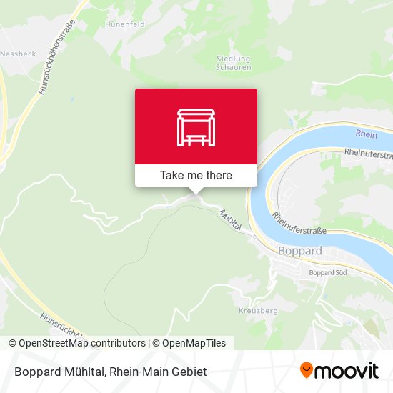 Карта Boppard Mühltal