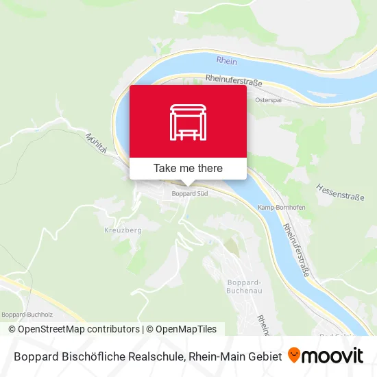 Карта Boppard Bischöfliche Realschule