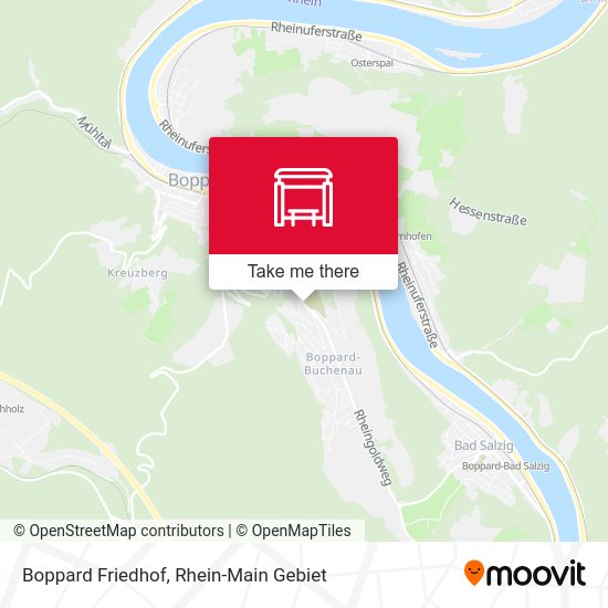 Boppard Friedhof map