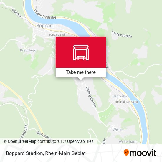 Boppard Stadion map