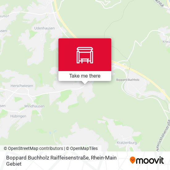 Boppard Buchholz Raiffeisenstraße map