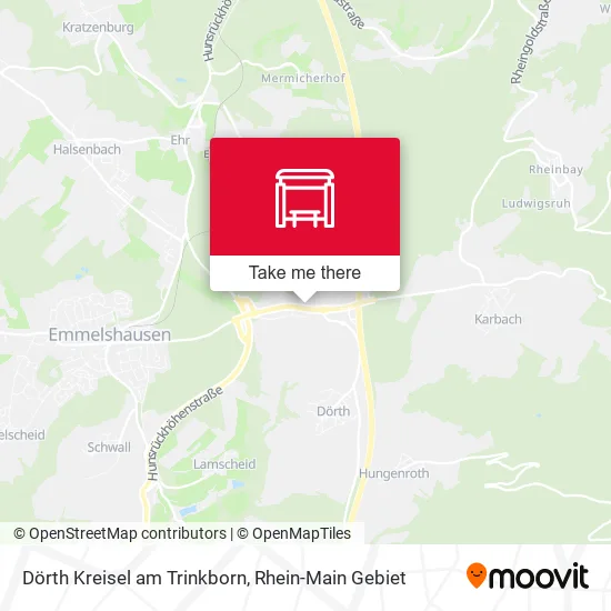 Карта Dörth Kreisel am Trinkborn
