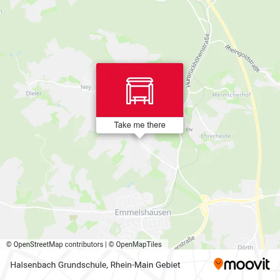 Halsenbach Grundschule map