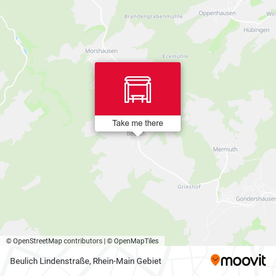 Beulich Lindenstraße map