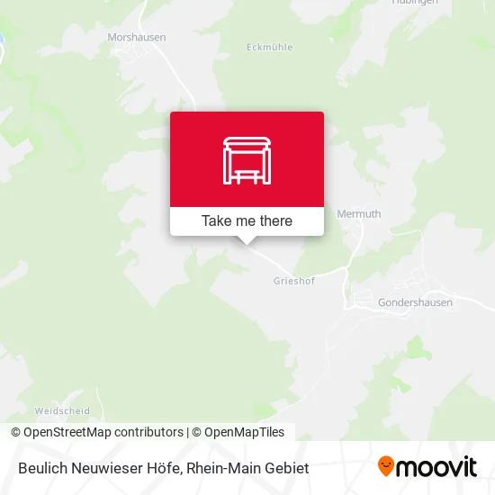 Карта Beulich Neuwieser Höfe