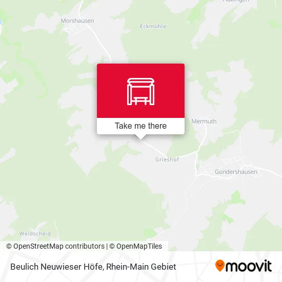 Карта Beulich Neuwieser Höfe
