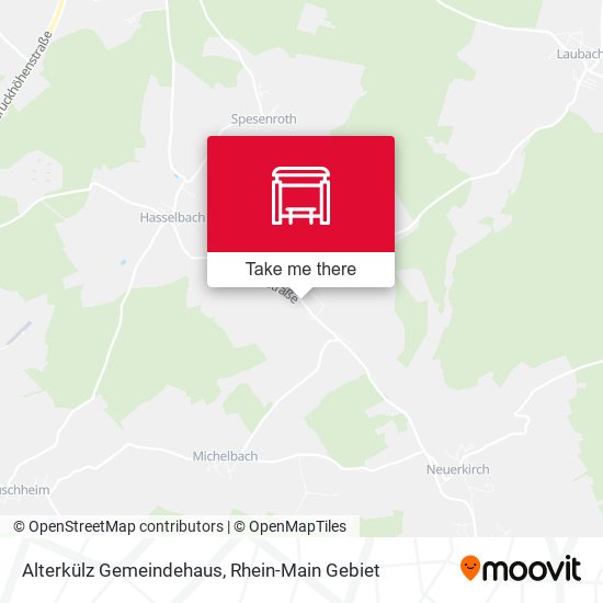 Alterkülz Gemeindehaus map