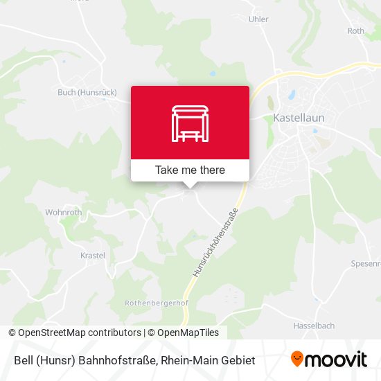 Bell (Hunsr) Bahnhofstraße map