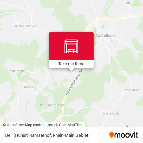 Bell (Hunsr) Ramserhof map