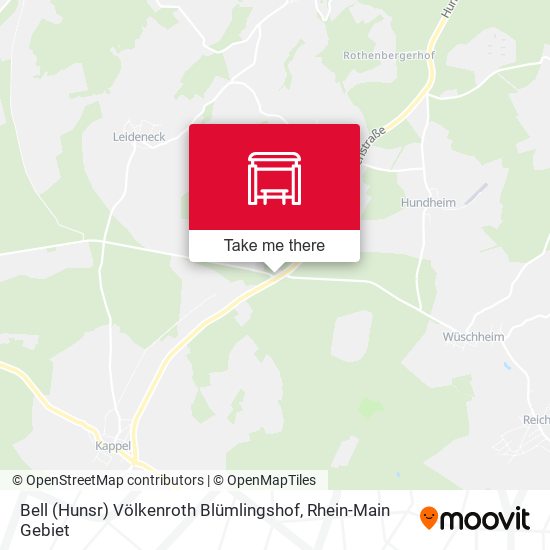 Bell (Hunsr) Völkenroth Blümlingshof map