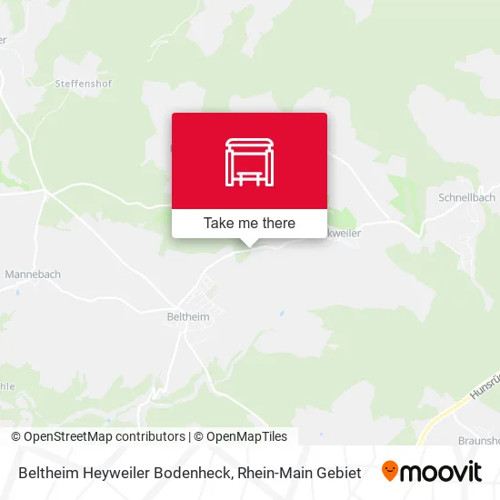 Карта Beltheim Heyweiler Bodenheck