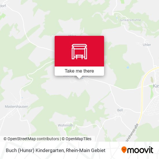 Buch (Hunsr) Kindergarten map