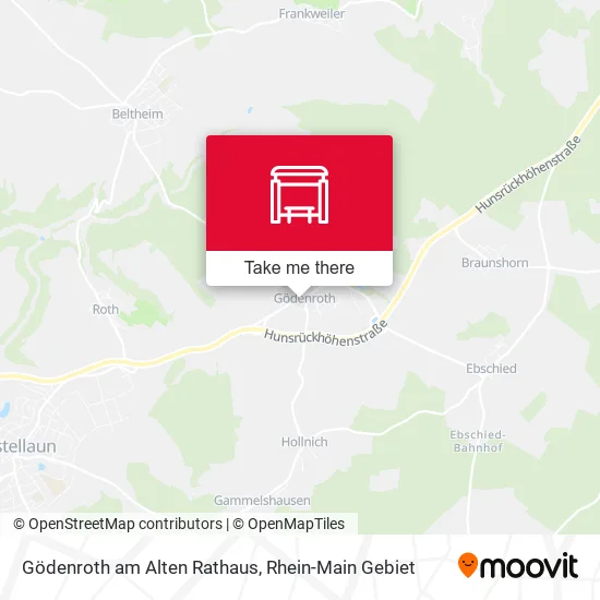 Карта Gödenroth am Alten Rathaus