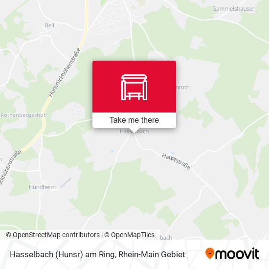 Hasselbach (Hunsr) am Ring map
