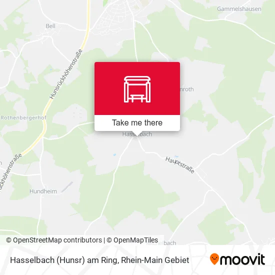 Hasselbach (Hunsr) am Ring map