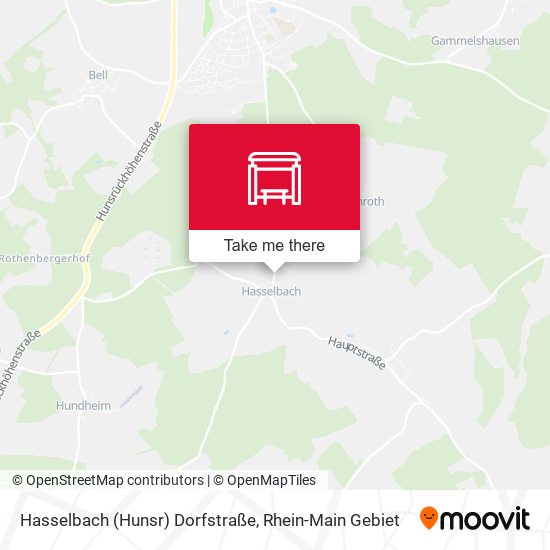 Hasselbach (Hunsr) Dorfstraße map