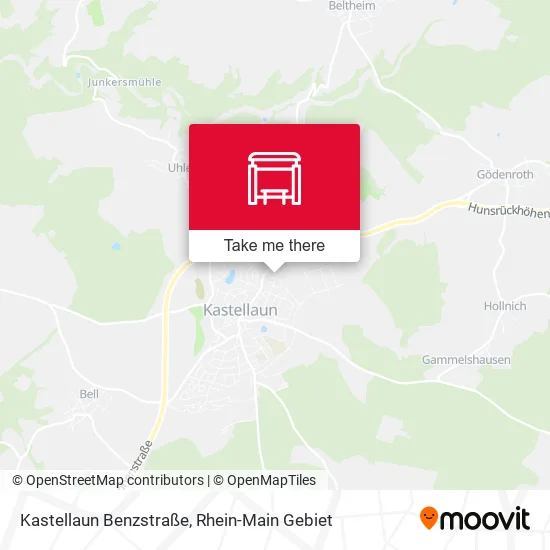Карта Kastellaun Benzstraße