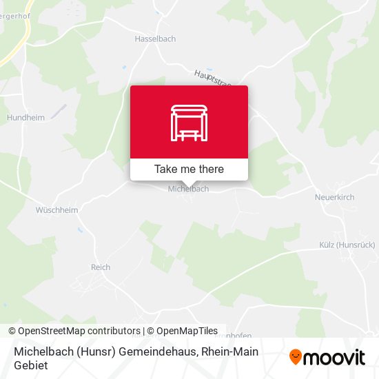 Michelbach (Hunsr) Gemeindehaus map