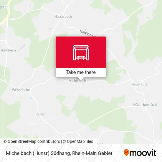 Карта Michelbach (Hunsr) Südhang