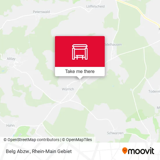 Карта Belg Abzw.