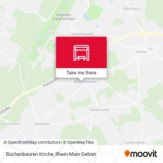 Büchenbeuren Kirche map