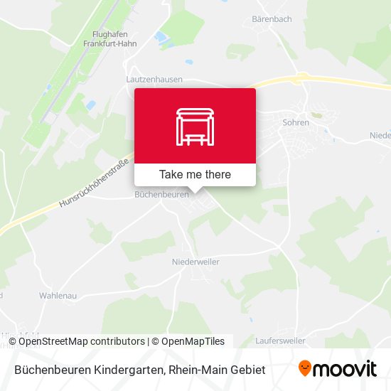 Büchenbeuren Kindergarten map