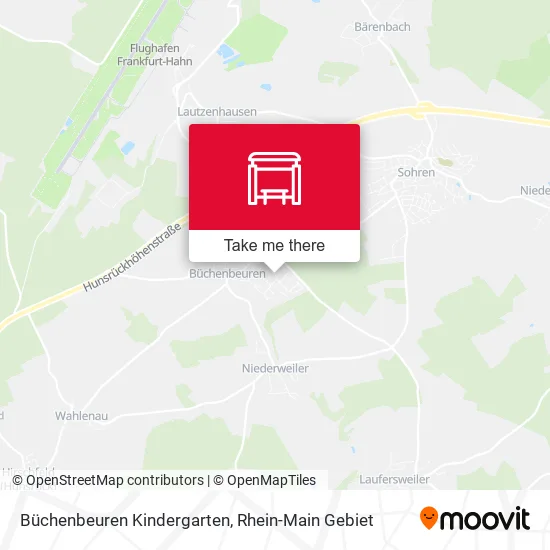 Карта Büchenbeuren Kindergarten