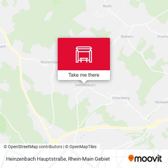 Heinzenbach Hauptstraße map
