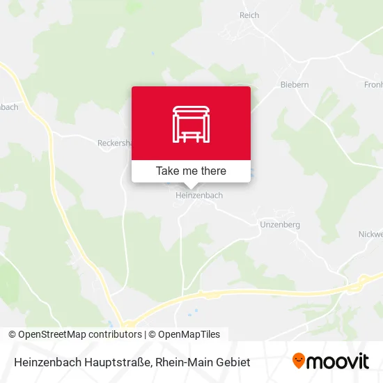 Карта Heinzenbach Hauptstraße