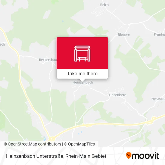 Карта Heinzenbach Unterstraße