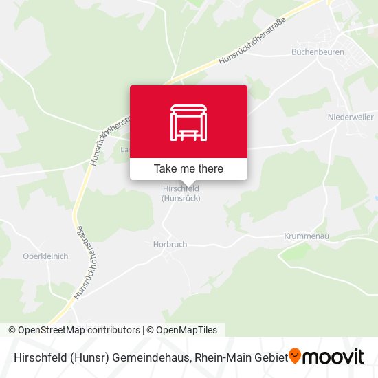 Hirschfeld (Hunsr) Gemeindehaus map