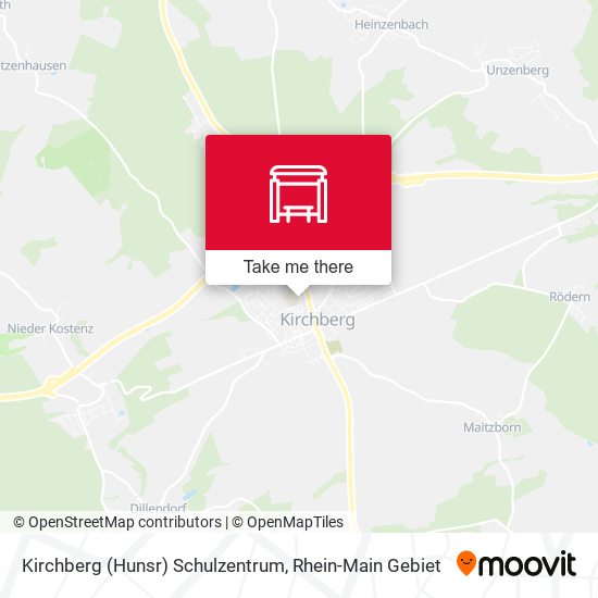 Kirchberg (Hunsr) Schulzentrum map