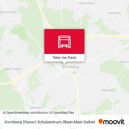Kirchberg (Hunsr) Schulzentrum map