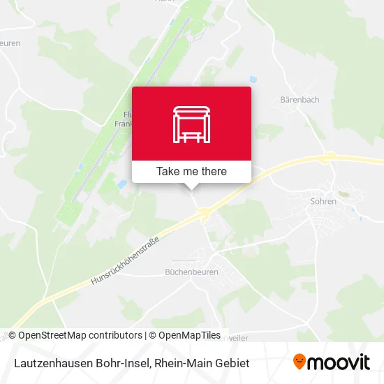 Карта Lautzenhausen Bohr-Insel