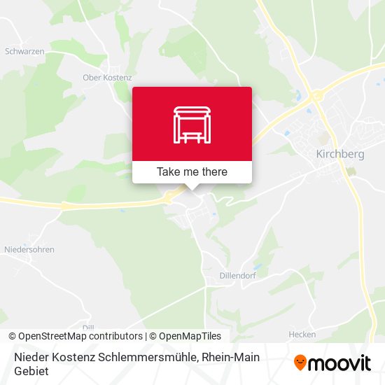 Nieder Kostenz Schlemmersmühle map
