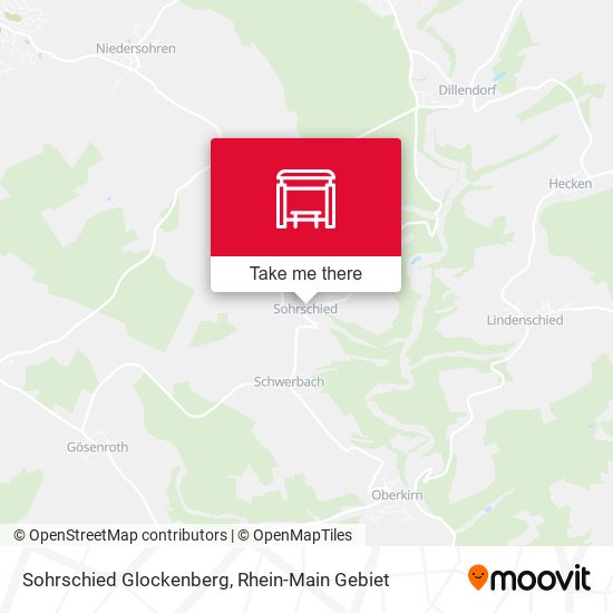Карта Sohrschied Glockenberg