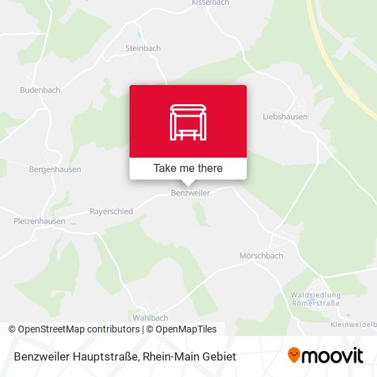 Benzweiler Hauptstraße map