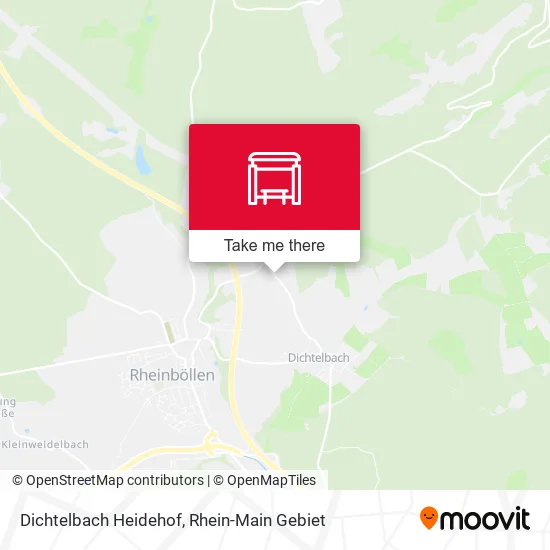 Карта Dichtelbach Heidehof