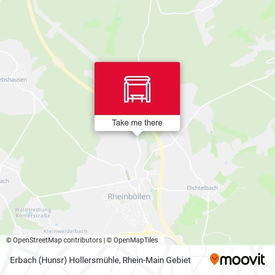 Erbach (Hunsr) Hollersmühle map