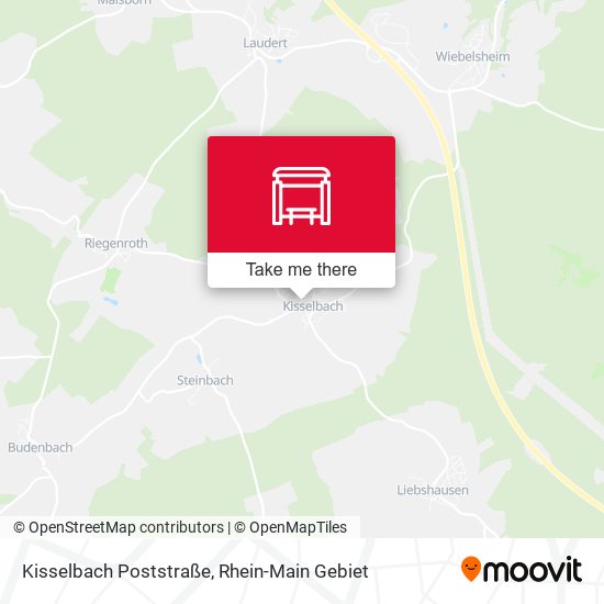 Карта Kisselbach Poststraße