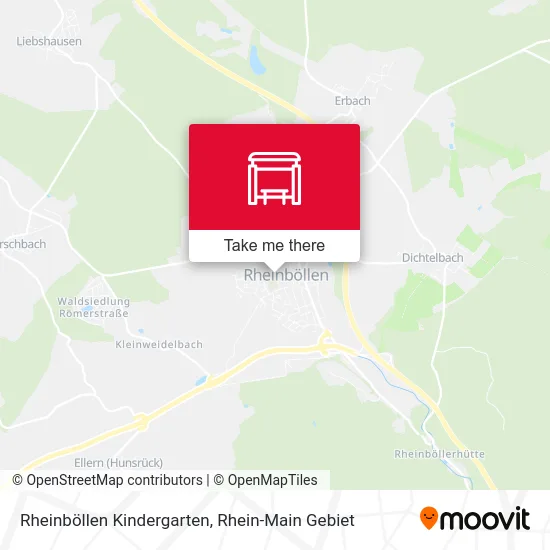 Rheinböllen Kindergarten map