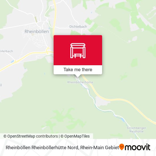 Rheinböllen Rheinböllerhütte Nord map