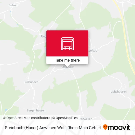 Карта Steinbach (Hunsr) Anwesen Wolf