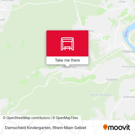 Damscheid Kindergarten map