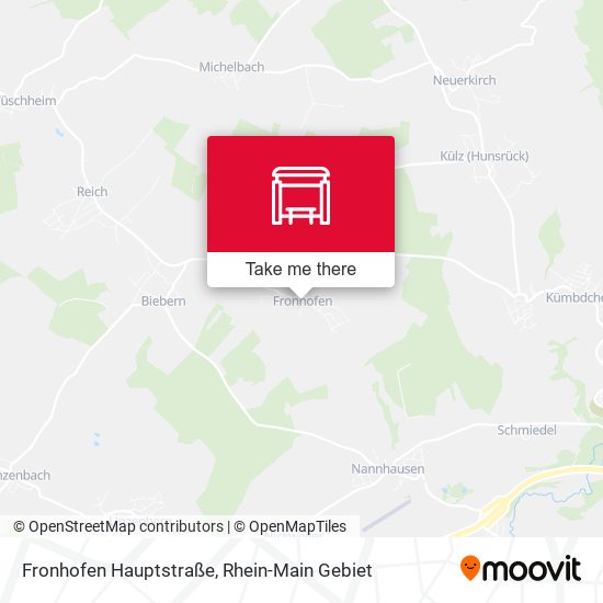 Fronhofen Hauptstraße map